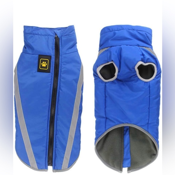 🌟NWOT! FEimax Blue Dog Coat! - Picture 10 of 11